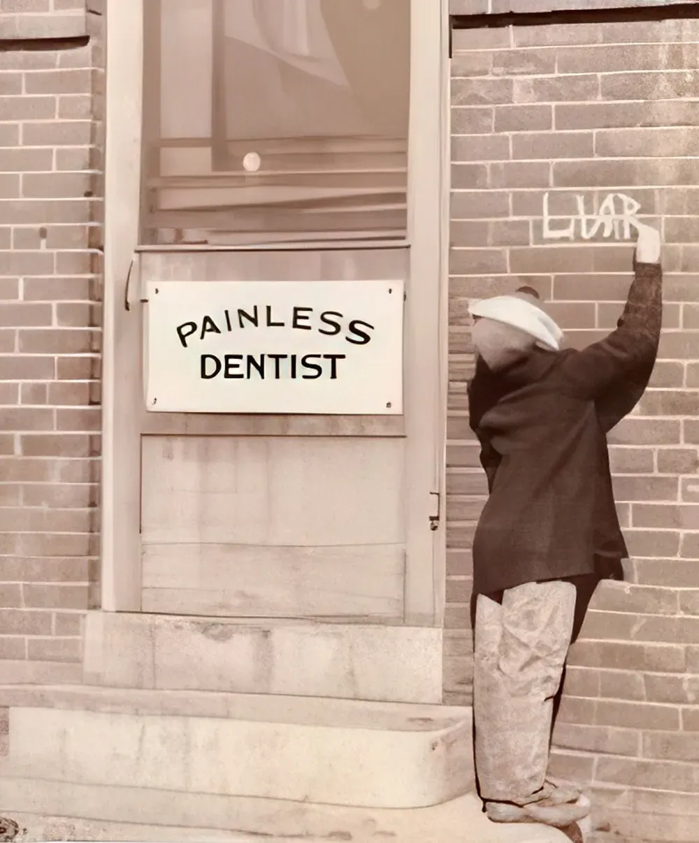 sometimes it's normal to be afraid of the dentist