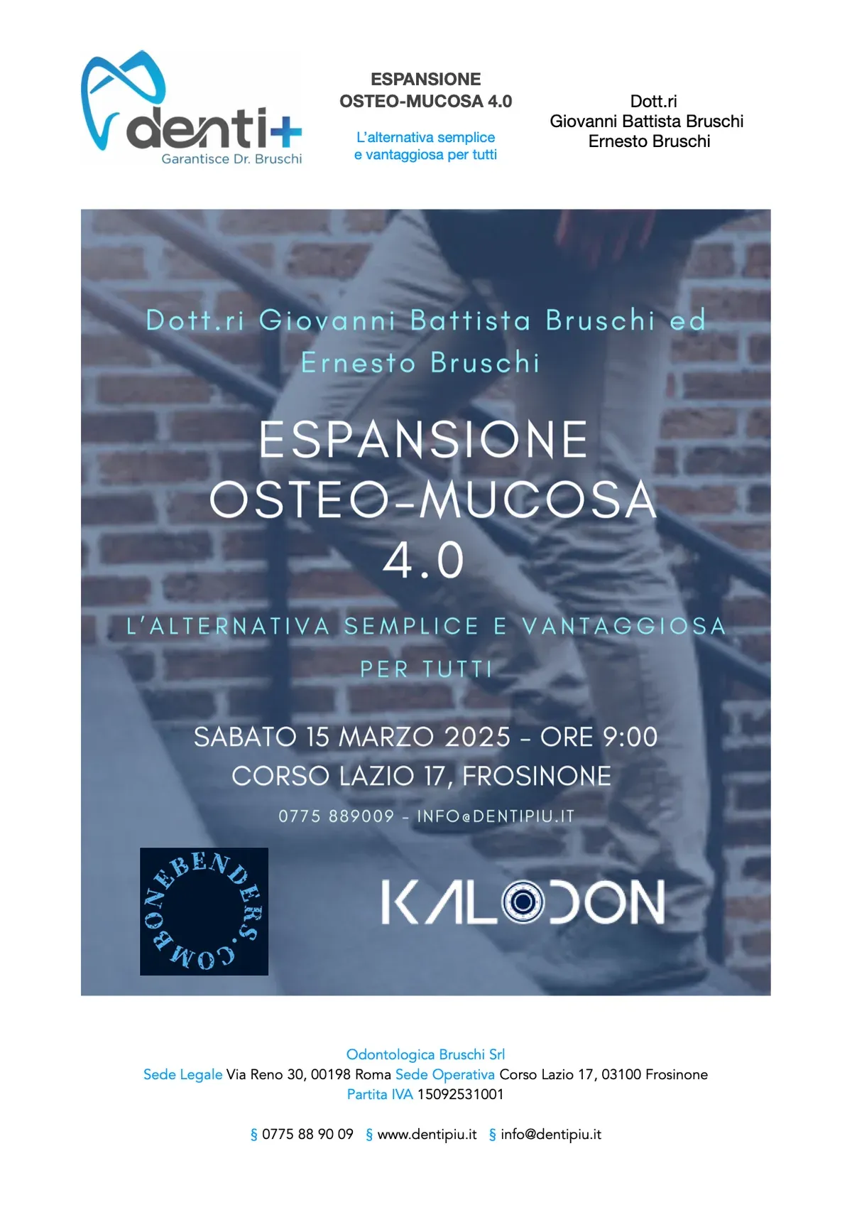 Locandina del corso Espansione Osteo-Mucosa 4.0 a Frosinone