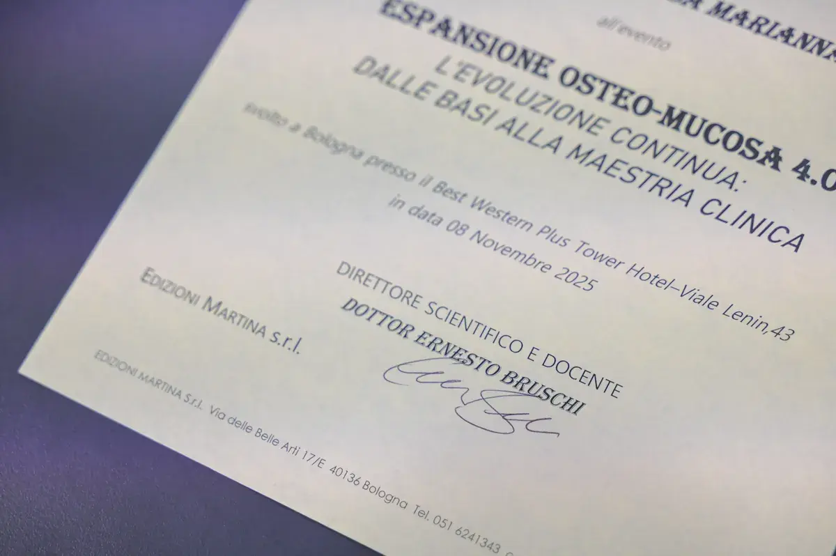 Corso Espansione Osteo-Mucosa 4.0 a Bologna con Edizioni Martina