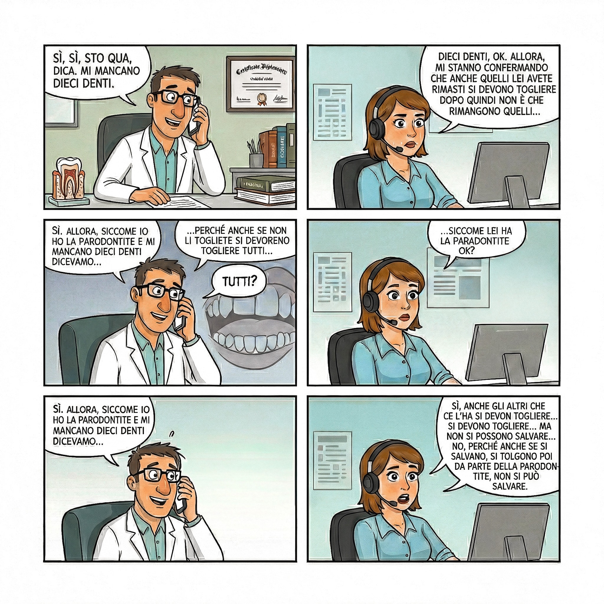 cold call 0001 - Bonebenders cold call 0001 chiamata a freddo da clinica dentale